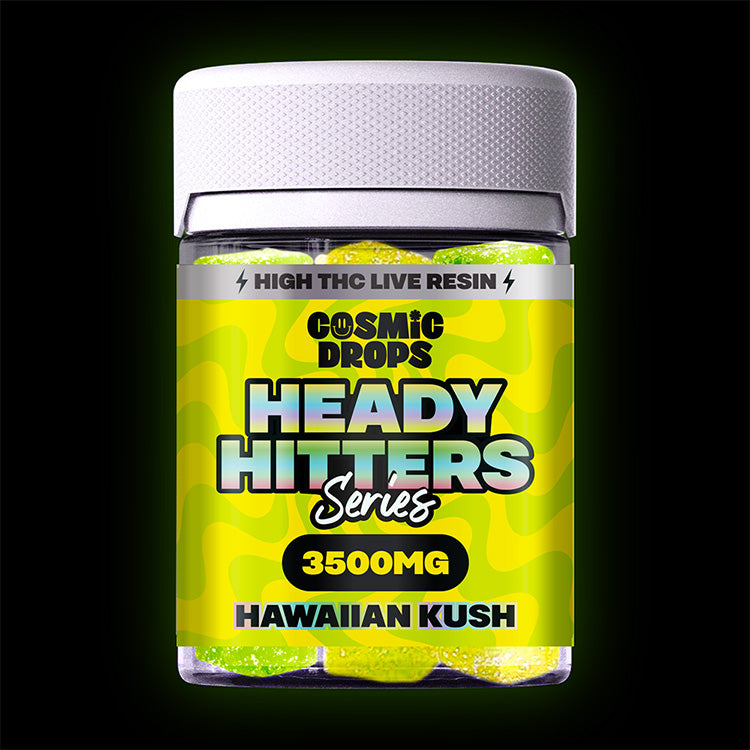 Heady Hitters Hawaiian Kush 3500mg THC Gummies