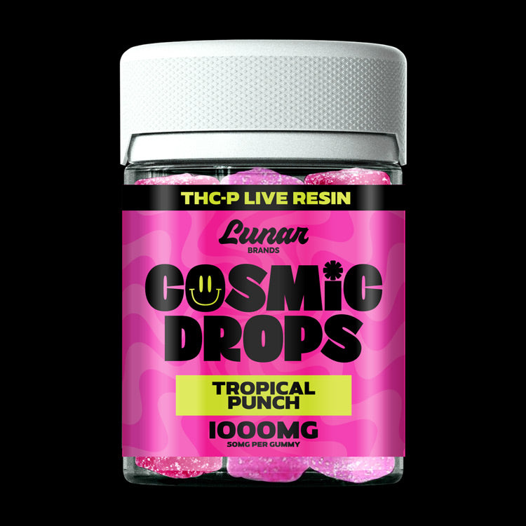 Tropical Punch THC Gummies 1000mg Jar