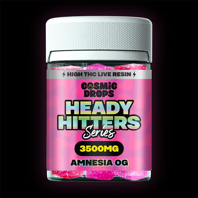 Heady Hitters Amnesia OG 3500mg THC Gummies